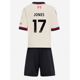 Baby Fußballbekleidung Liverpool Curtis Jones #17 Auswärtstrikot 2025-26 Kurzarm (+ kurze hosen)